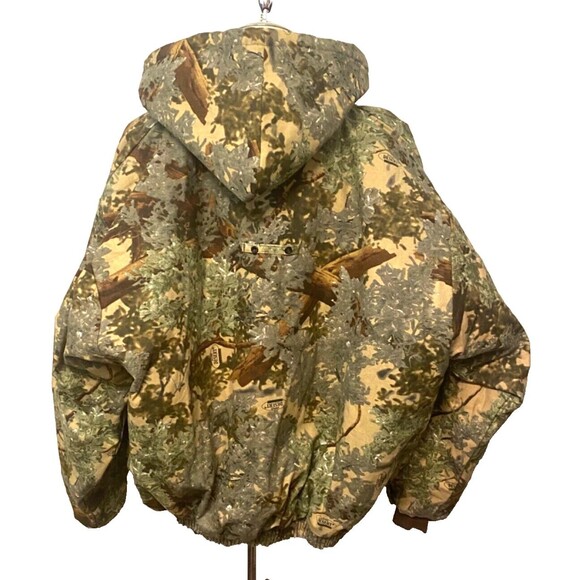 KING'S CAMO Desert Shadow Men's 3XL Insulated Bomber Jacket Hunting Fishing Coat - Picture 2 of 15